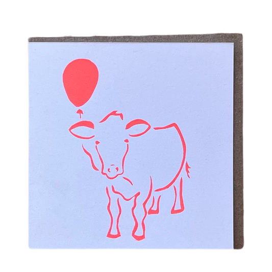 Cow 10x10 Card