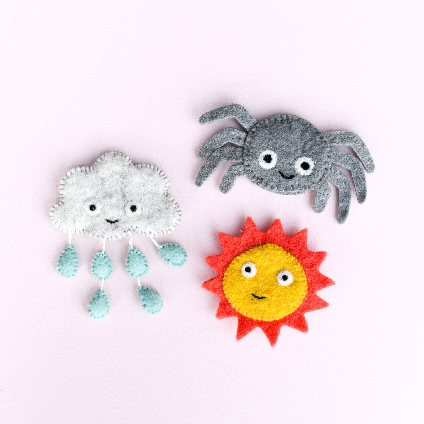 Inch Wincy Spider Finger Puppets