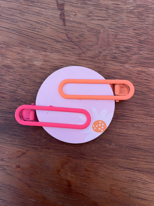 Poppy Lane- Peggy clip bright