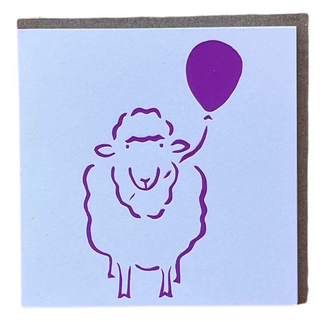 Sheep 10x10 Card
