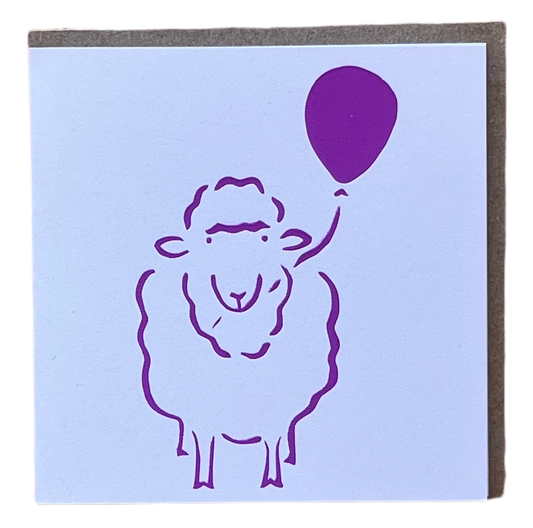 Sheep 10x10 Card