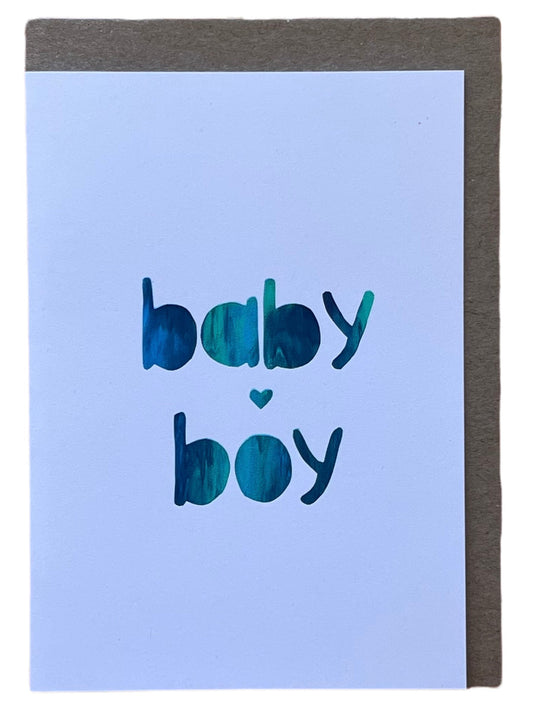 Baby Boy Card