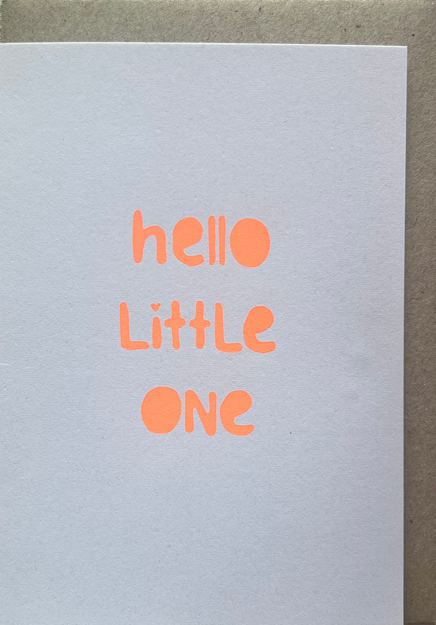 Hello Little One Card