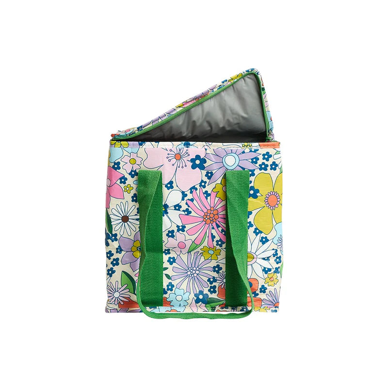 Wild Flowers Insulated Tote
